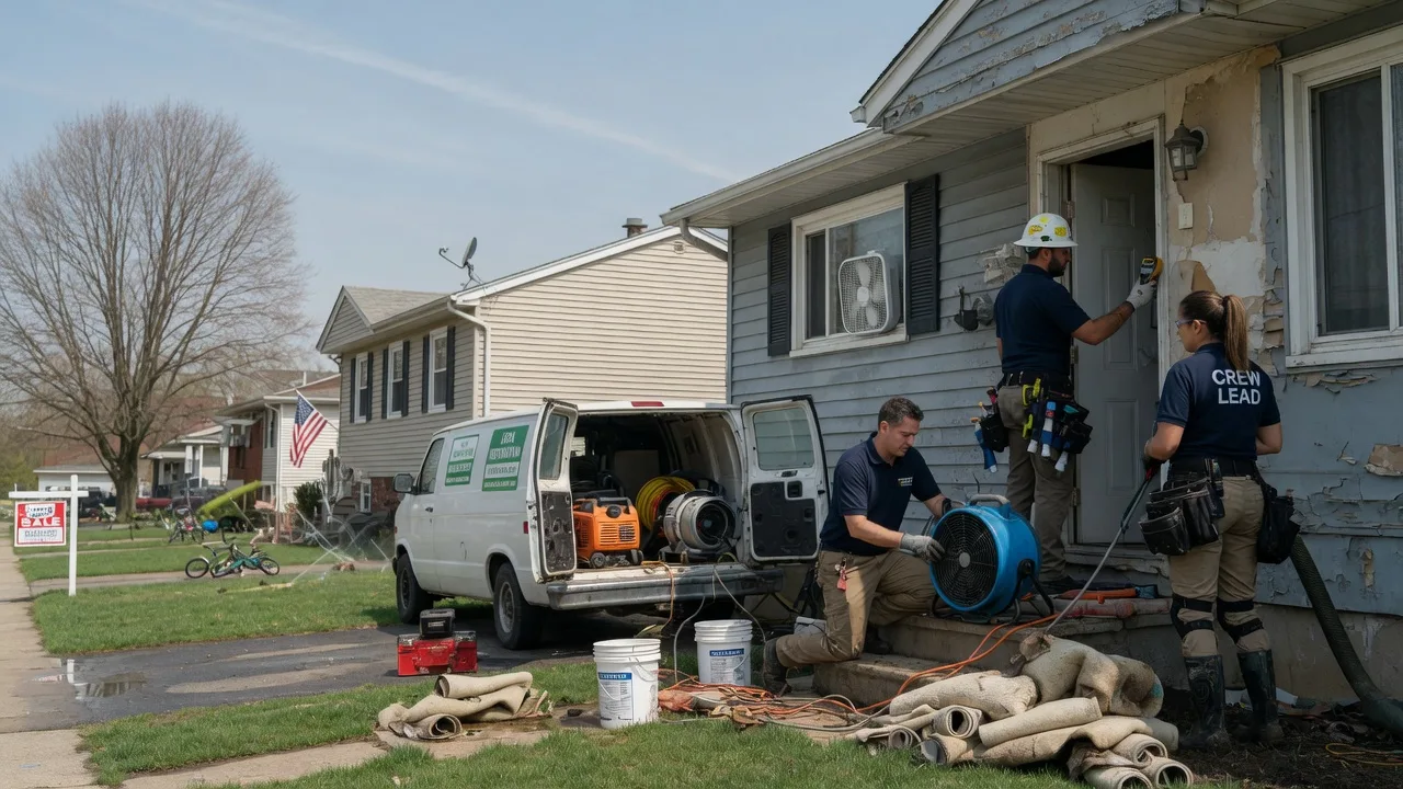 Flood Cleanup in Gypsum, OH near me