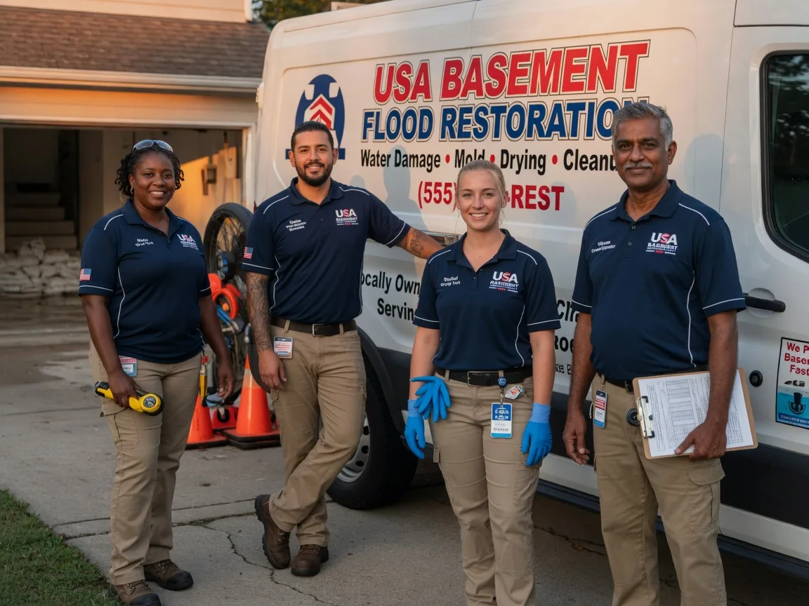 Basement Flood Cleanup company in Gypsum, OH