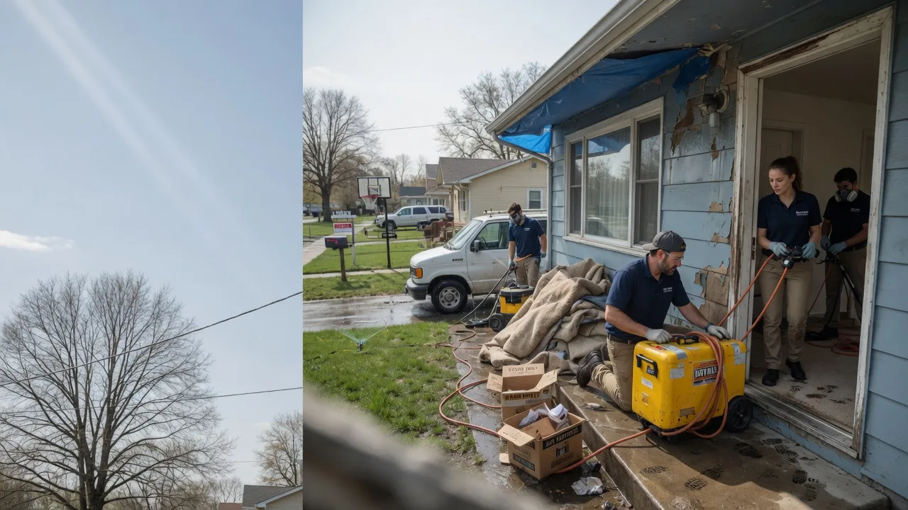 Basement Flood Cleanup in Gypsum, OH near me